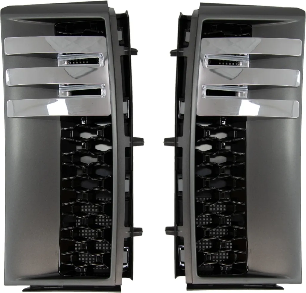 Grilles Latérales Rover Vogue III L322 : Remplacez vos Ouïes Abîmées en Gris
