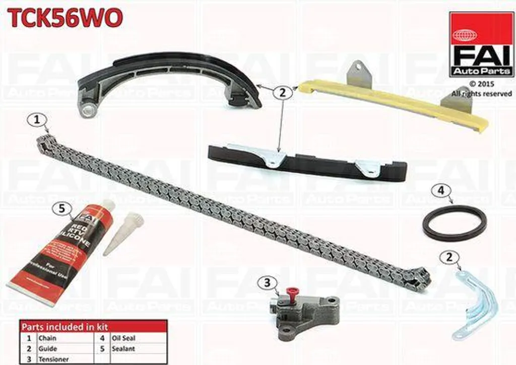 Kit distribution TCK56WO haute résistance pour moteur 1350623010