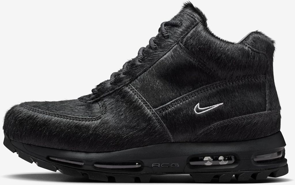 Nike Air Max Goadome "Black Pony Hair" Schwarz, Größe: 43