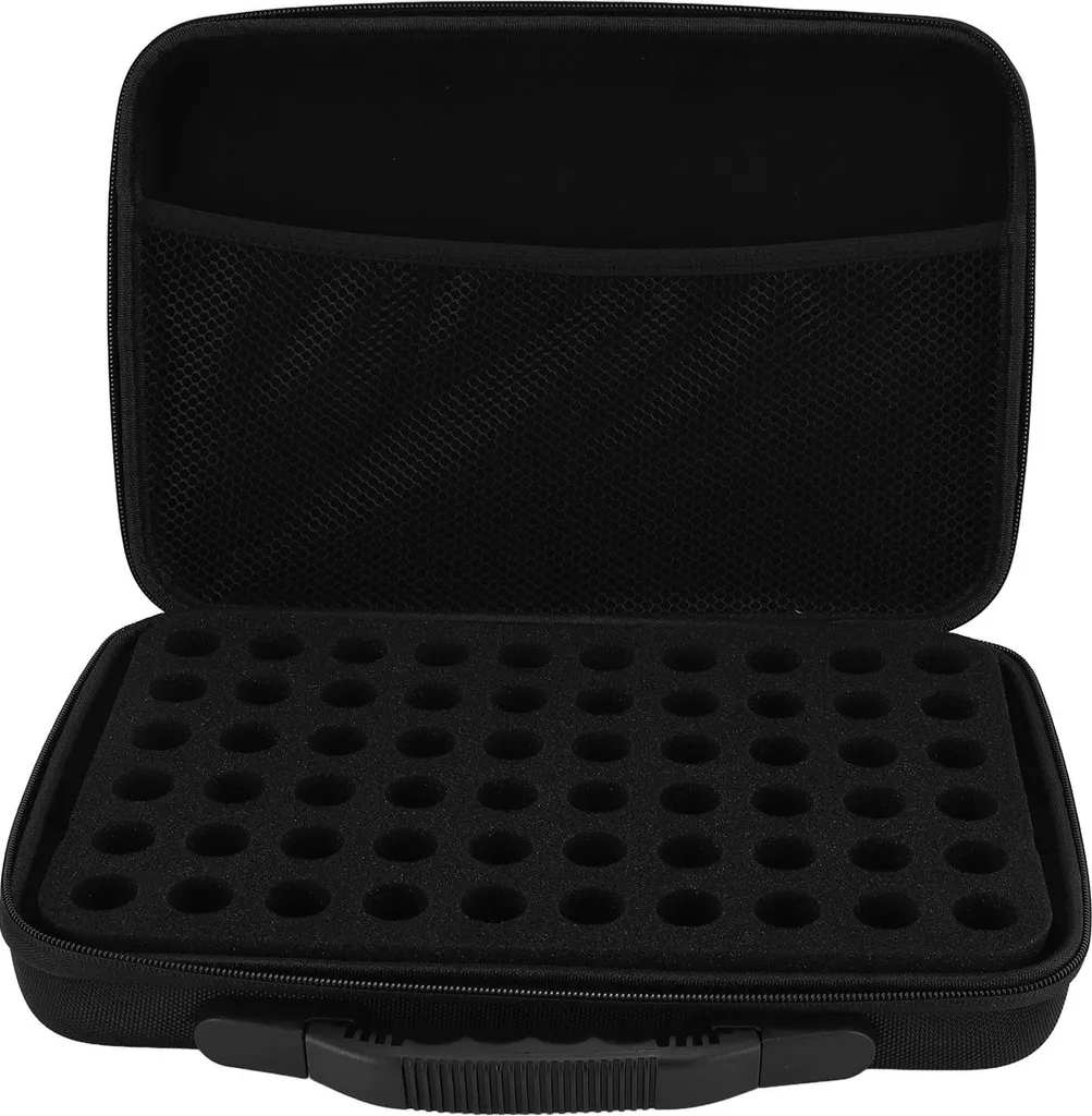Mallette de Rangement pour Encre à Alcool Boîte de Transport 60 Slots