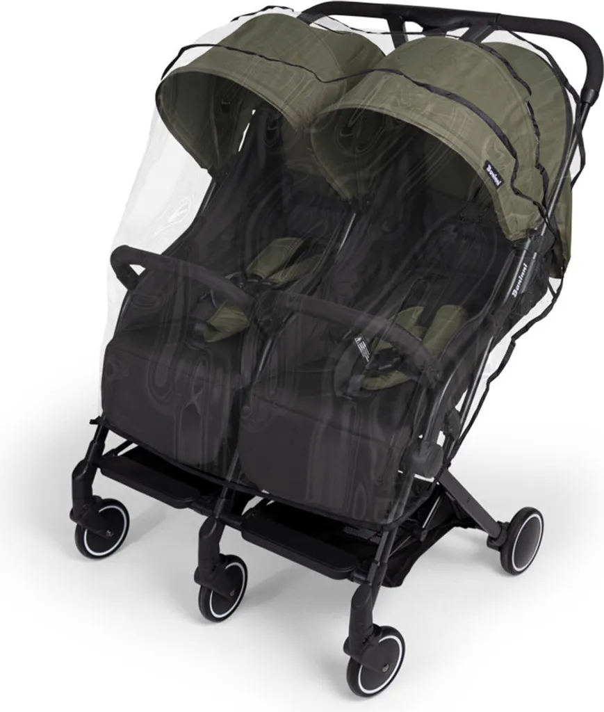Housse de pluie pour Baninni Duo Buggy Adige : balade au sec garantie