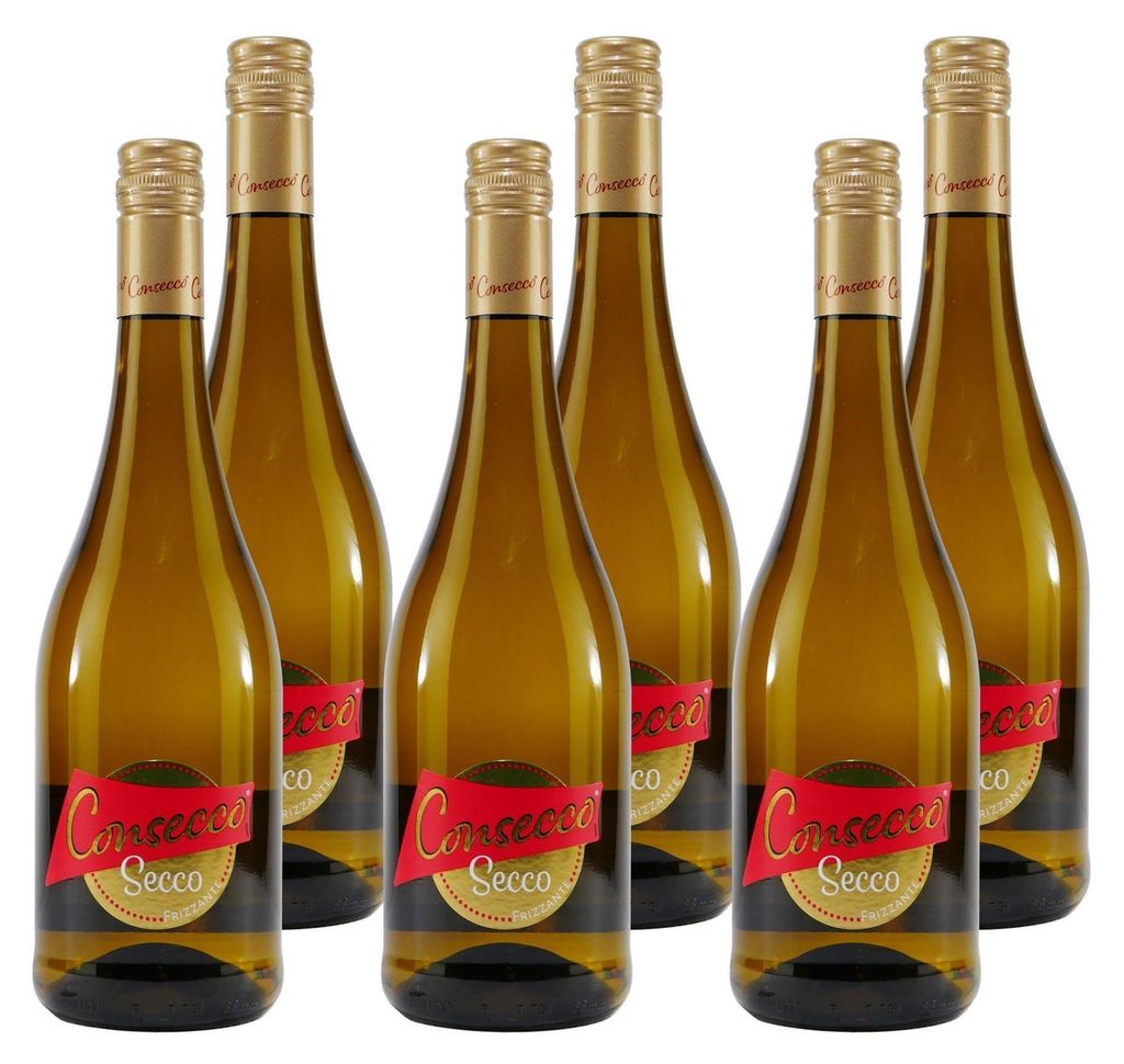 Consecco Secco Frizzante -trocken- (6 x 0,75L) Produktbild 