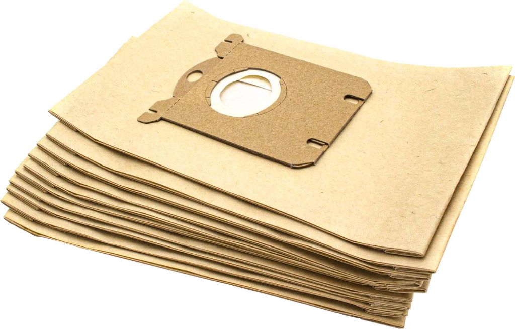 vhbw 10x Staubbeutel kompatibel mit AEG Electrolux AAM 6121 Air Max, AAM 6120 Air Max, AAM 6117 Air Max, AAM 6119 Air Max, AAM 6118 Air Max - braun