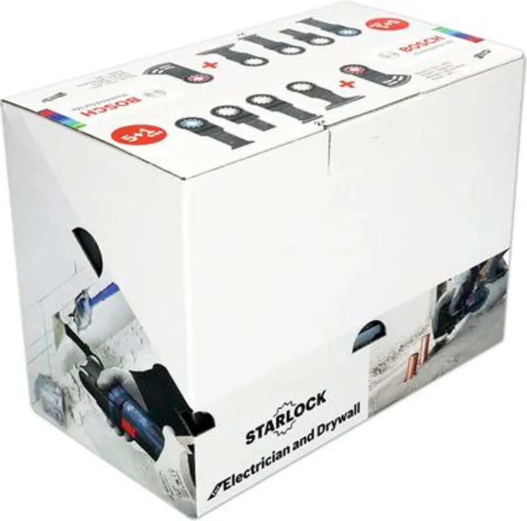 Coffret d'Accessoires Outil Multifonction Bosch Starlock 6 Unités - 4