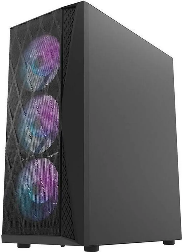Darkflash DK352 Mesh Black - Boîtier PC Flux d'Air Maximal et Design - 2