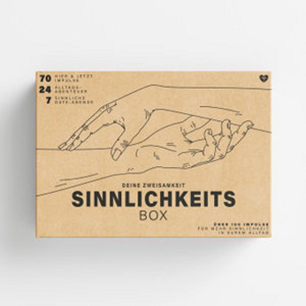 Sinnlichkeits-Box Beziehungsspiel für Paare – 100 Karten Produktbild 