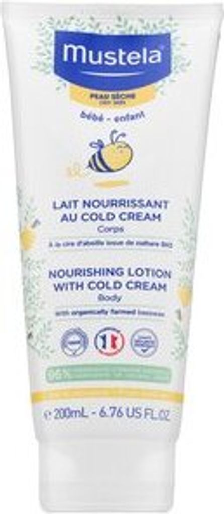 Mustela Bébé Nourishing Body Lotion with Cold Cream 200 ml Produktbild 