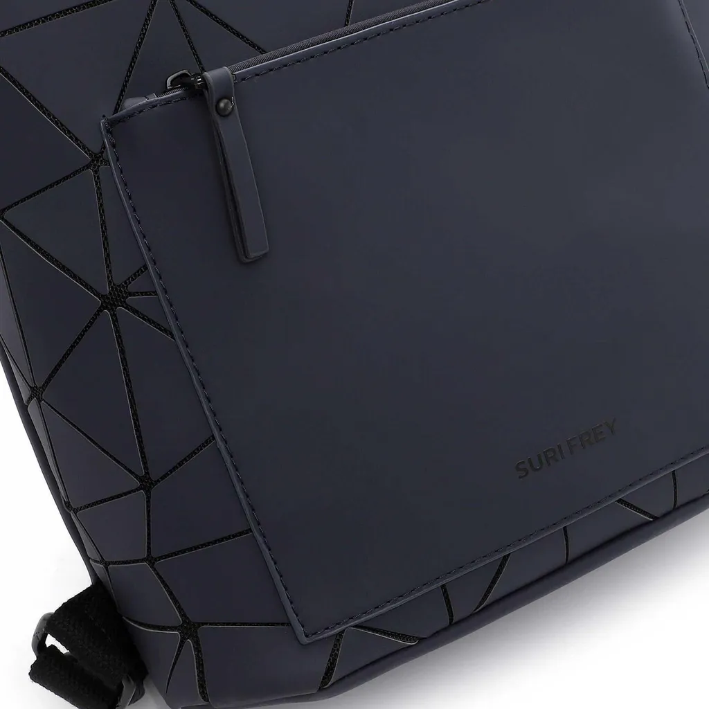 SURI FREY Zaino Jessy-Lu Blu | Laptop City Backpack 3D Vegan - 6