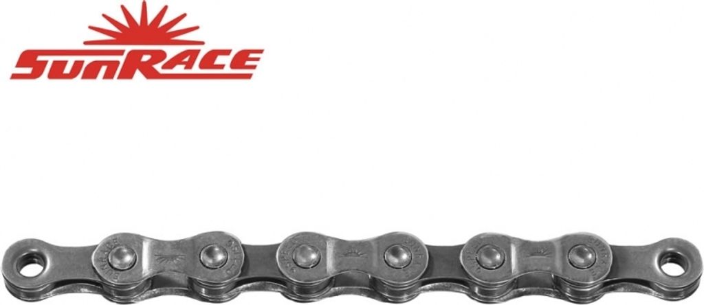 łańcuch SunRace CNM94 9k 116 szary Zdjęcie produktu 