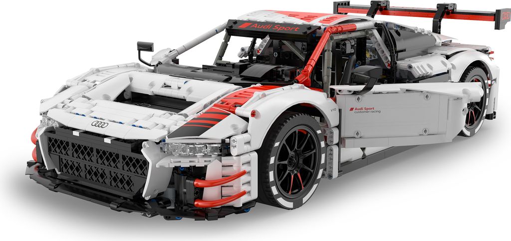 Audi R8 LMS GT3 1:8 weiß Bricks Produktbild 5