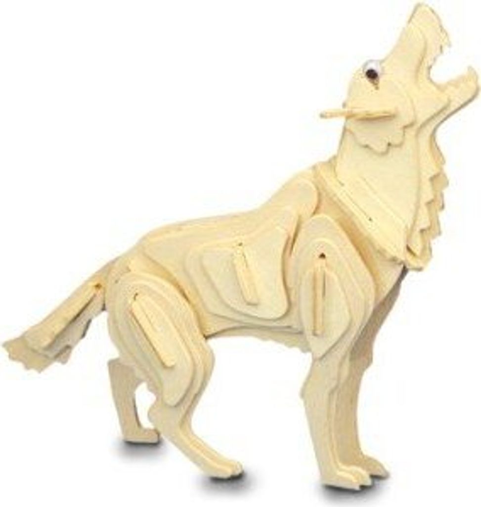 Jouet en bois, WCK Wolf 3D puzzle Image du produit 