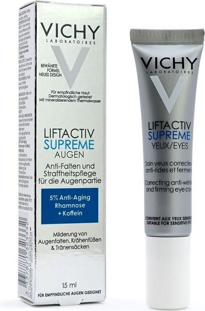 Vichy Liftactiv Supreme Eyes Global Anti-Wrinkle&Firming Care festigende Liftingcreme für die Augenpartien 15 ml