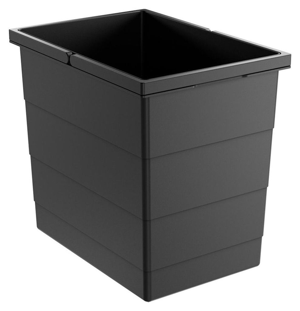HAILO 18 Liter Inneneimer 1225939 schwarz für Raumspar Produktbild 