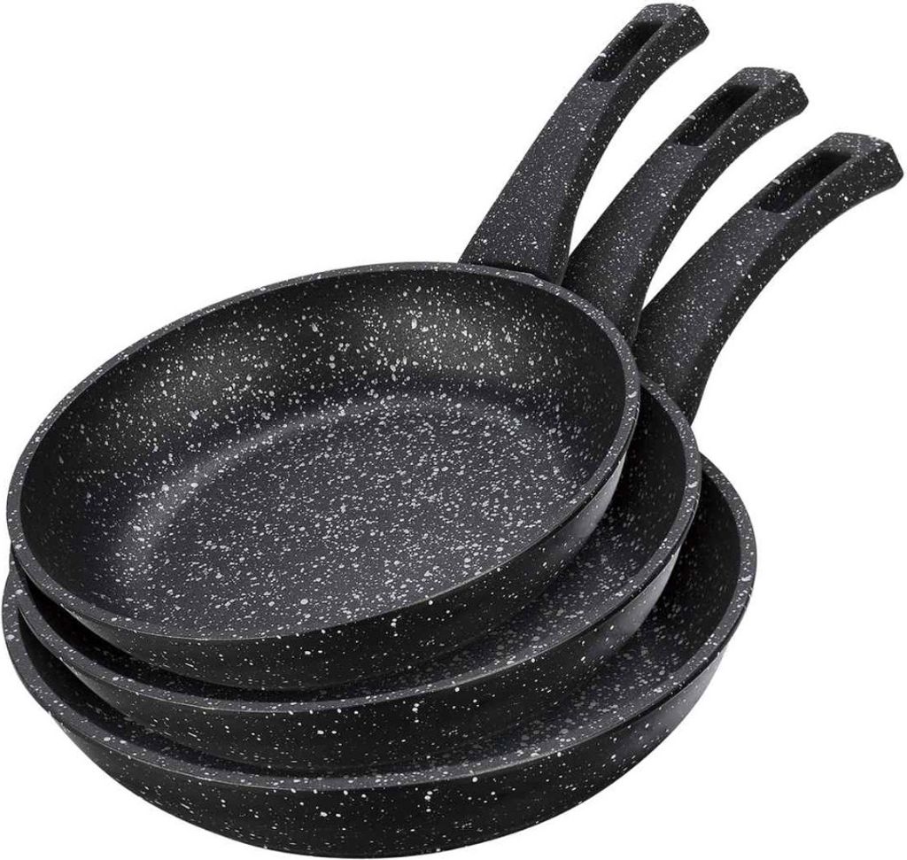 3er Bratpfannen Set Pfannenset 20/24/28 cm alle Herdarten Produktbild 