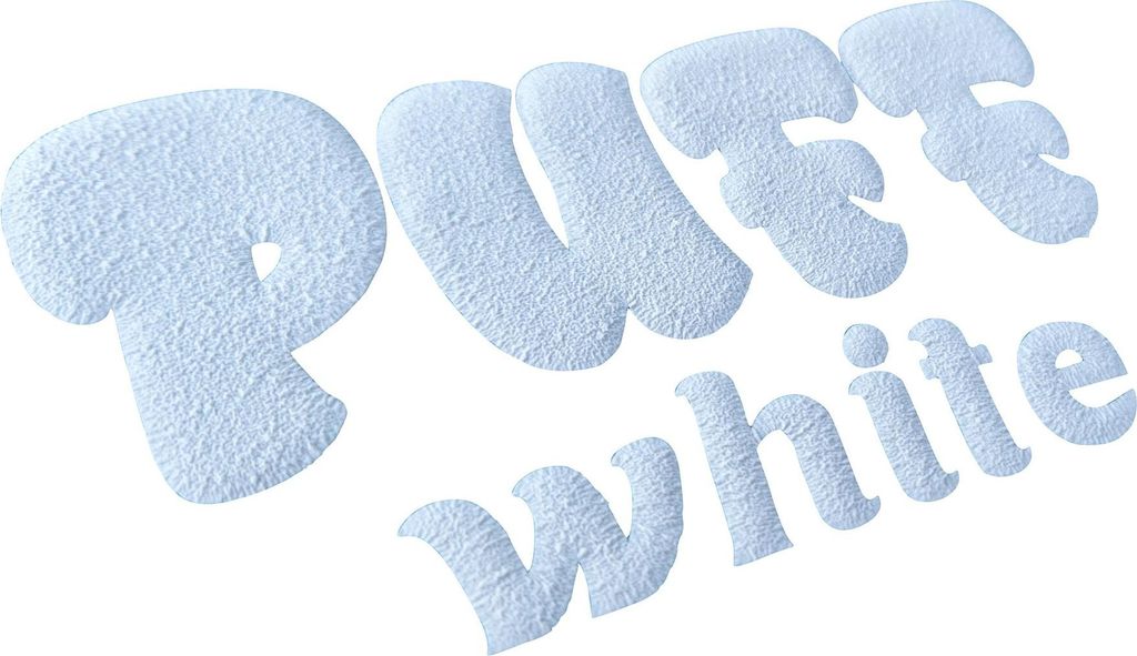 Signmart - PUFF Flexfolie / HTV in 20 x 30cm - WHITE Produktbild 