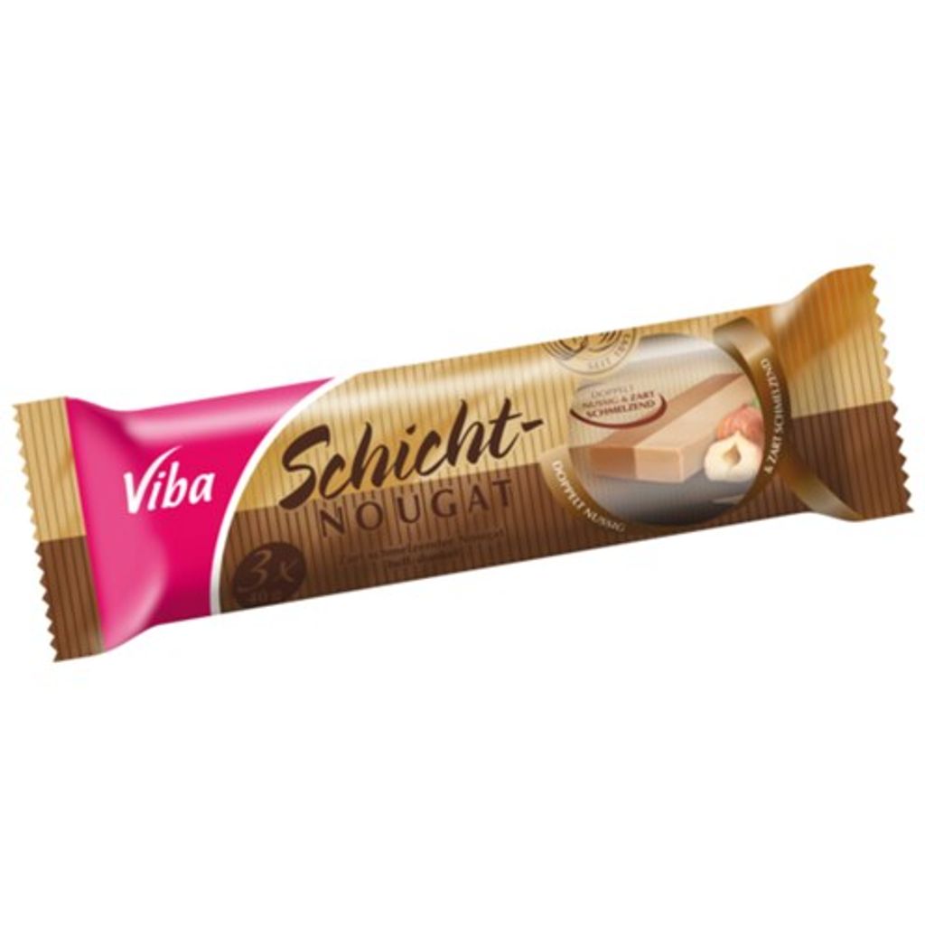 Viba Schichtnougat  3x40g Produktbild 