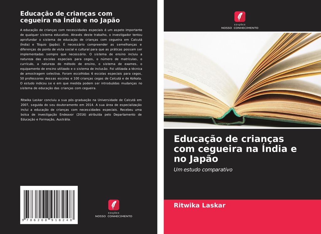 Educação de crianças com cegueira na Índia e no Japão