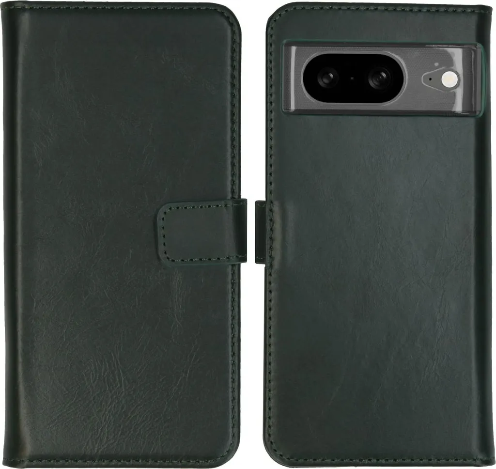 Custodia Portafoglio Selencia Pixel 8 Pelle Verde Smeraldo