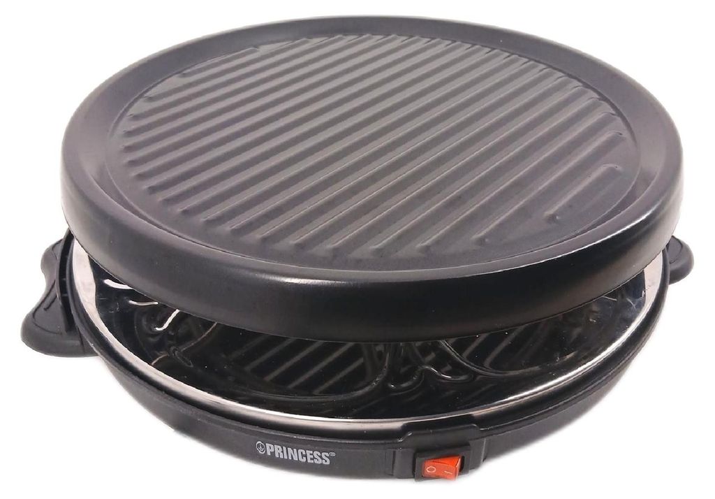 Princess 6 Party Grill Raclette 162725, 800 W, Nero (26,75 Produktbild 