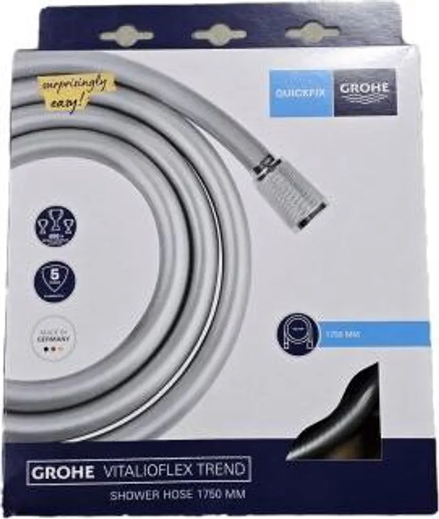 Grohe Vitalio Tubo doccia 175 cm Cromo