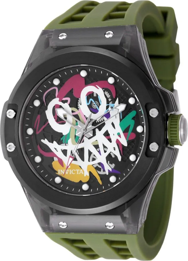 Orologio Invicta Rogue 50006 - Design Trasparente & Quadrante Black Iridescent