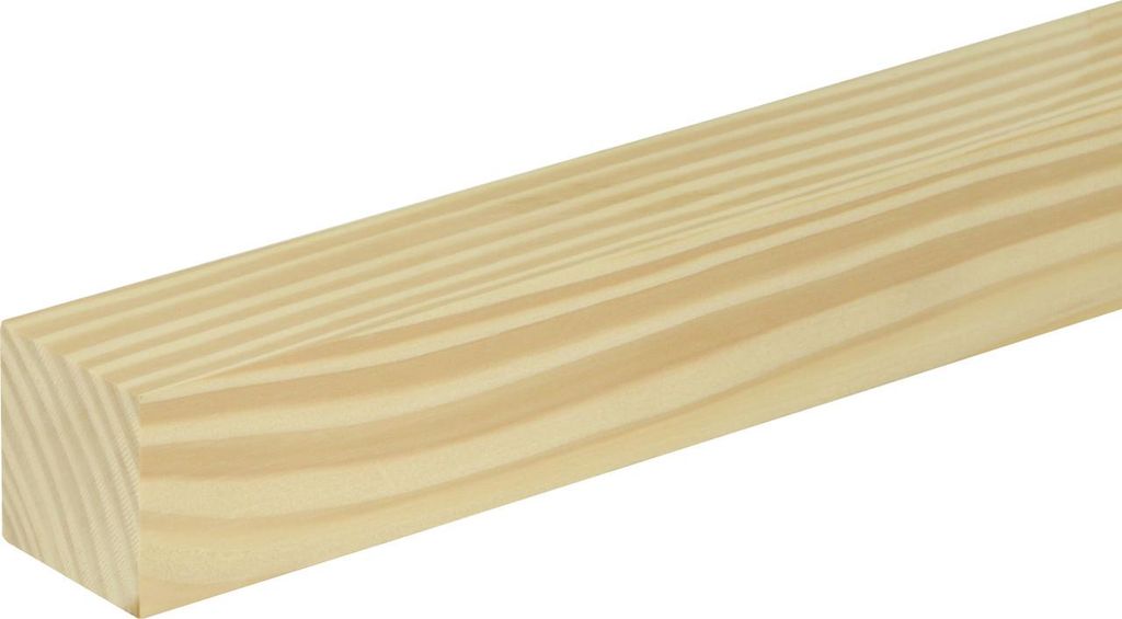 FN Neuhofer Flachleiste 100 cm 40 x 40 mm Fichte/Kiefer Produktbild 