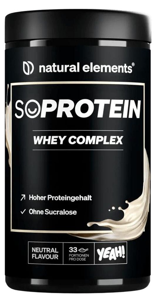 Whey Protein Pulver - 1000 g Pulver_für 33 Portionen / Produktbild 