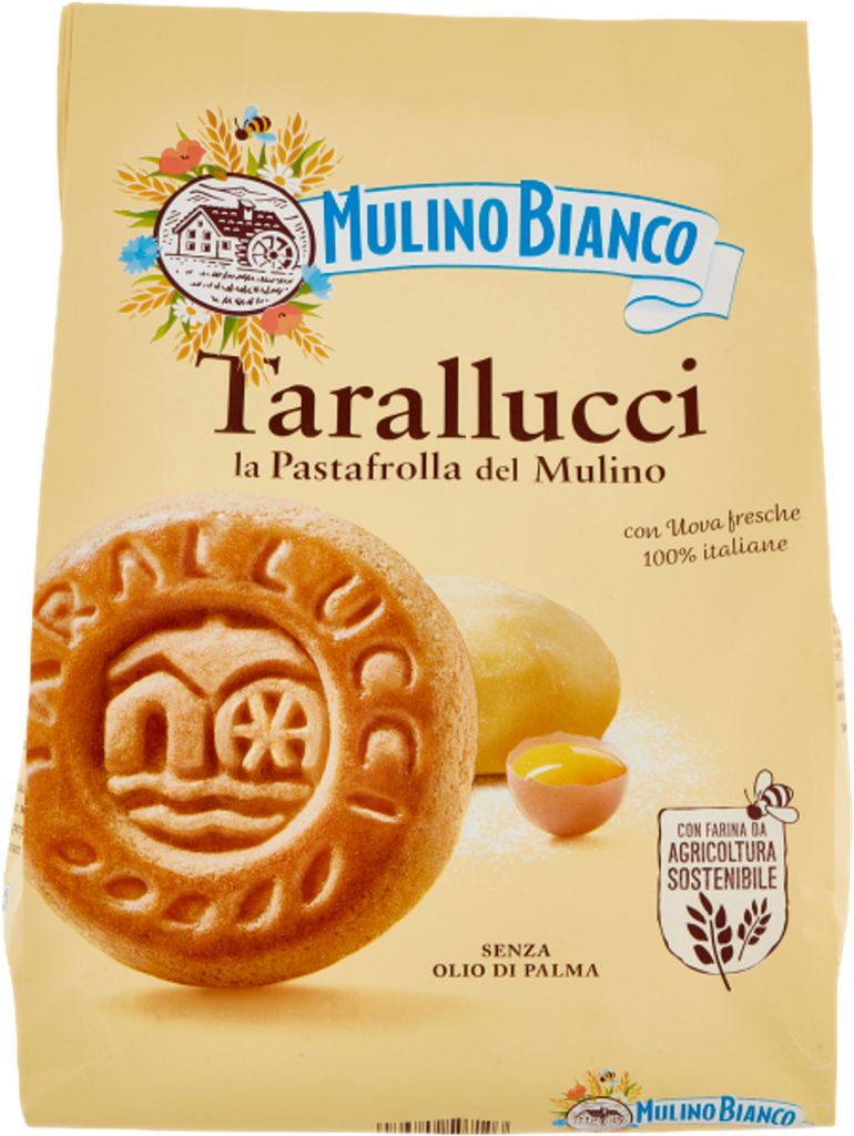 Biscuits Tarallucci, 800 g - Mulino Bianco Image du produit 