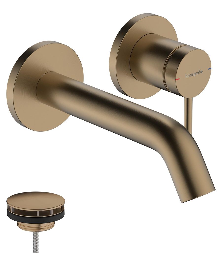 HANSGROHE 73350140 2-Loch Waschtischmischer Unterputz Produktbild 