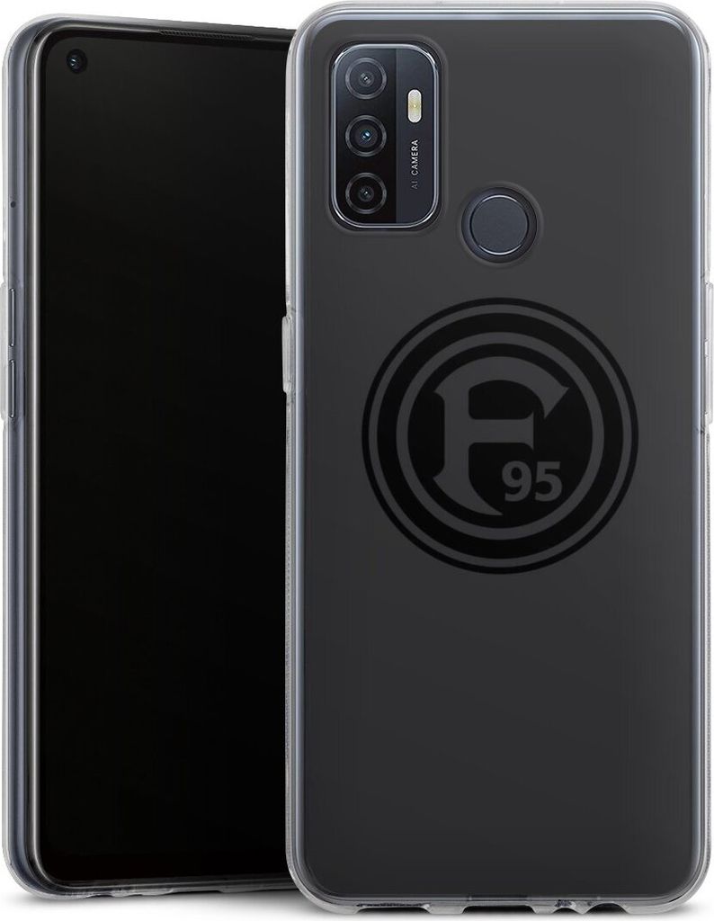 DeinDesign Handyhülle für Oppo A53 Silikon Hülle Case Smartphone Schutzhülle F95 Fortuna Düsseldorf Logo
