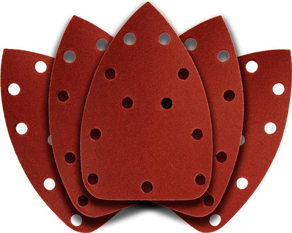 Klett-schuurpapier Delta, 140 x 140 x 80 mm, korrelgrootte Productafbeelding 