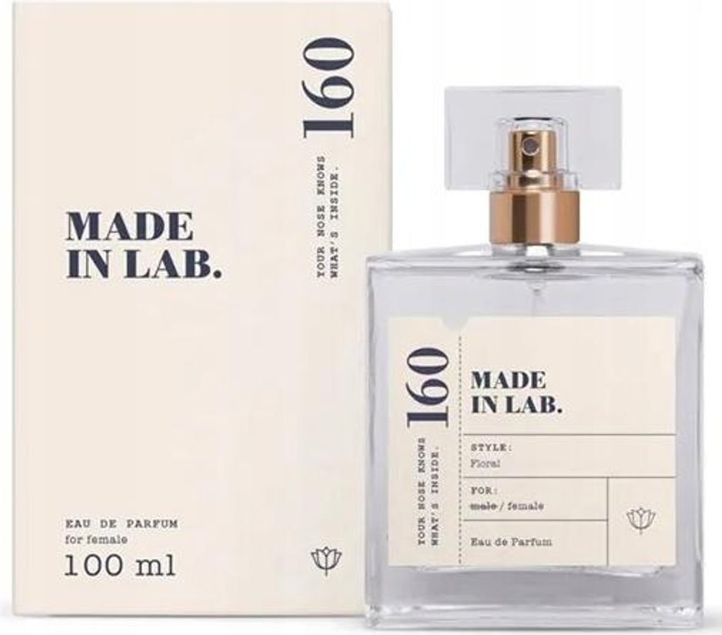 160 Made in Lab 100ml Eau de Parfum FÜR FRAUEN Produktbild 
