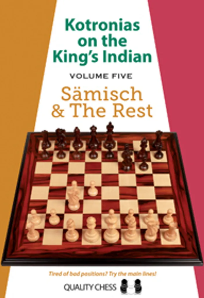 Livre d'échecs King's Indian Saemisch par Kotronias en version brochée