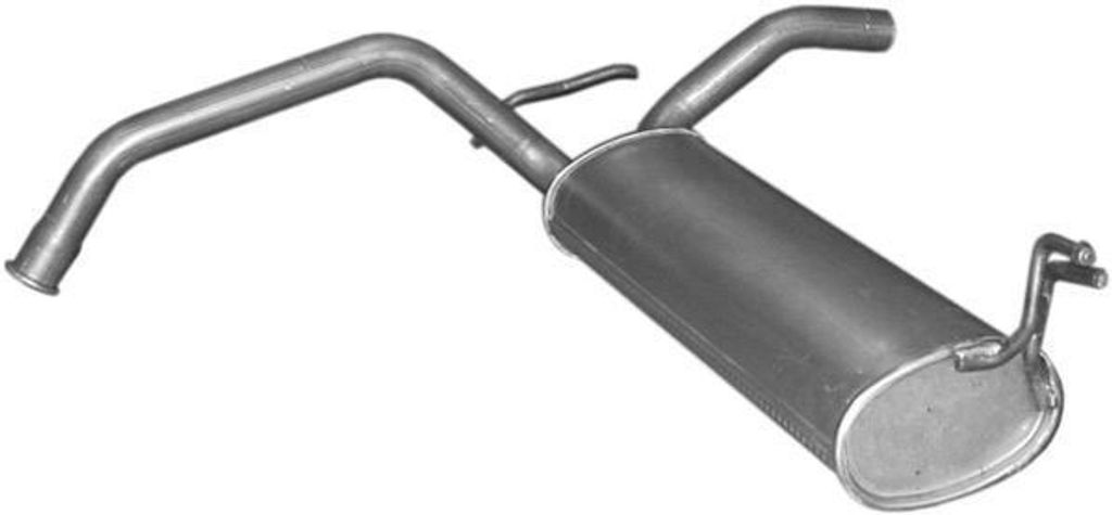 POLMO 04.233 Endschalldämpfer für TOYOTA AYGO (WNB1, KGB1) Produktbild 