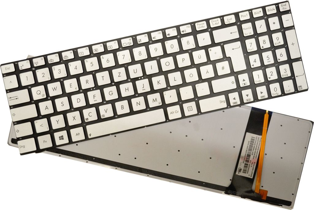 Tastatur für Asus N550 N550J N550JA N550JK N550JV N550LF N56 N56JR Serie DE Keyboard mit Beleuchtung
