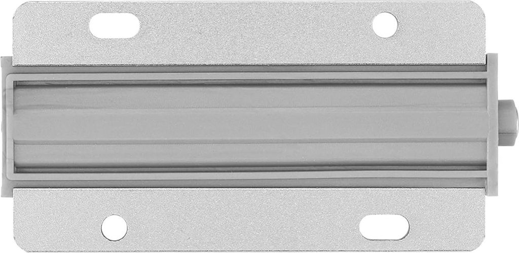 Push-to-Open-System Soft-Close Dämpfer Puffer Fang Touch Latch mit Magnetspitze für Schrank Schublade - Küchenschrank Tür ohne Griff - Silber.