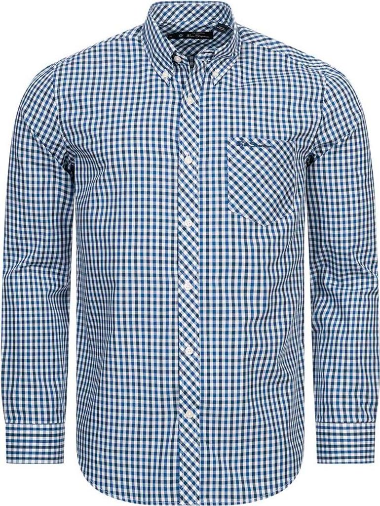 M|BEN SHERMAN House Check Herren Langarm Hemd Produktbild 