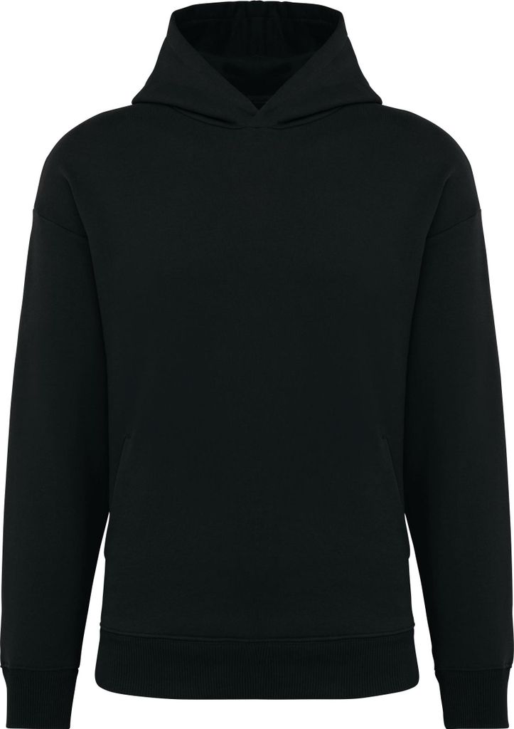 Native Spirit Umweltfreundliches Oversize Uni-Kapuzensweatshirt