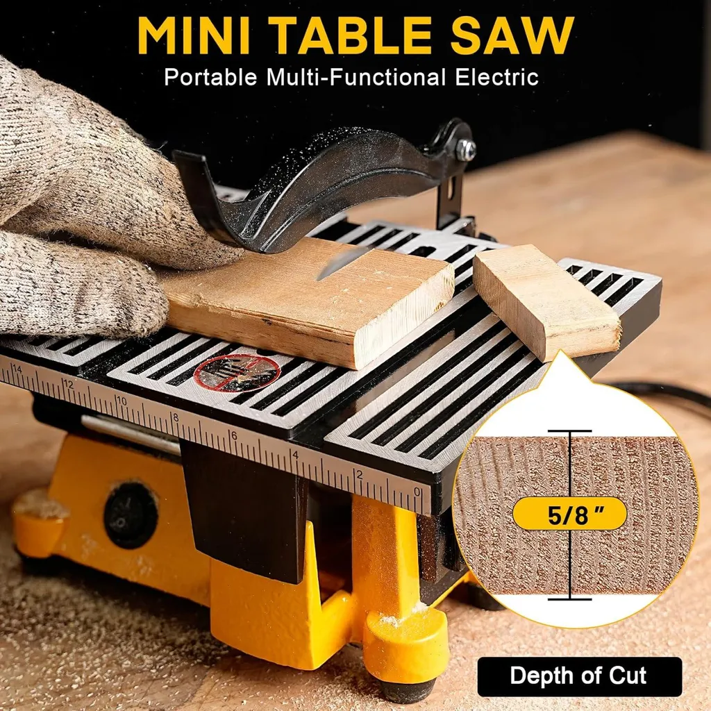Scie de table compacte avec coupe efficace et moteur haute performance - 2