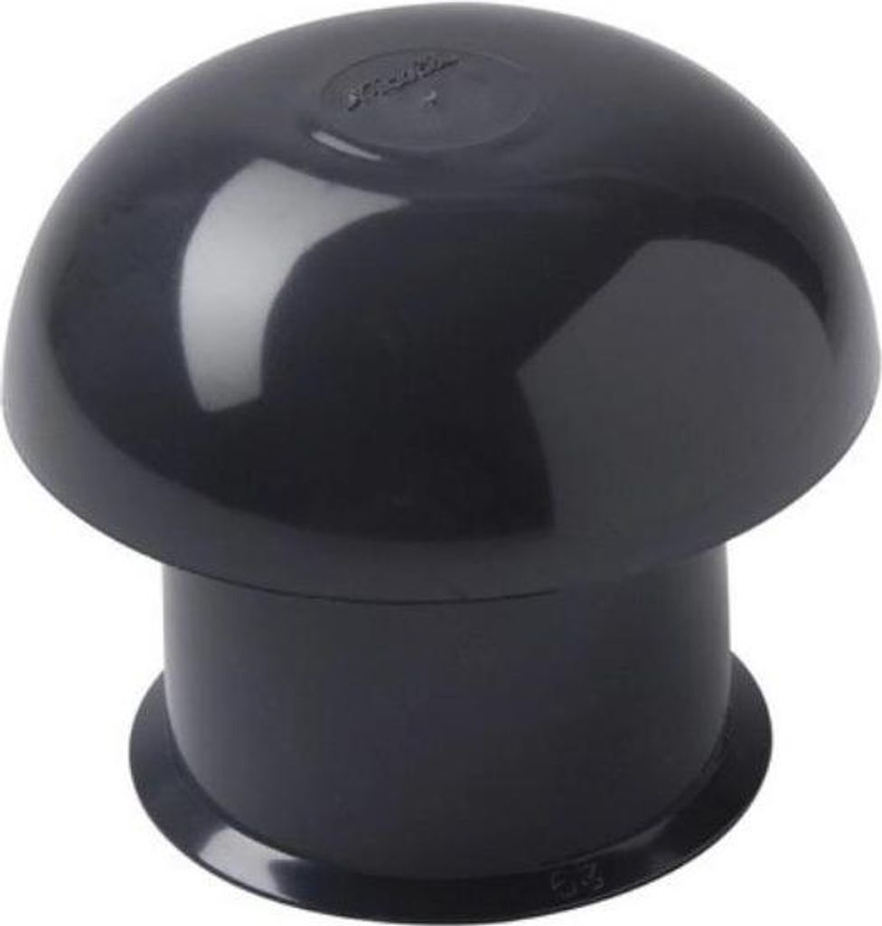 Einfache Lüftungskappe Schiefer Ø100 mm NICOLL - CD10