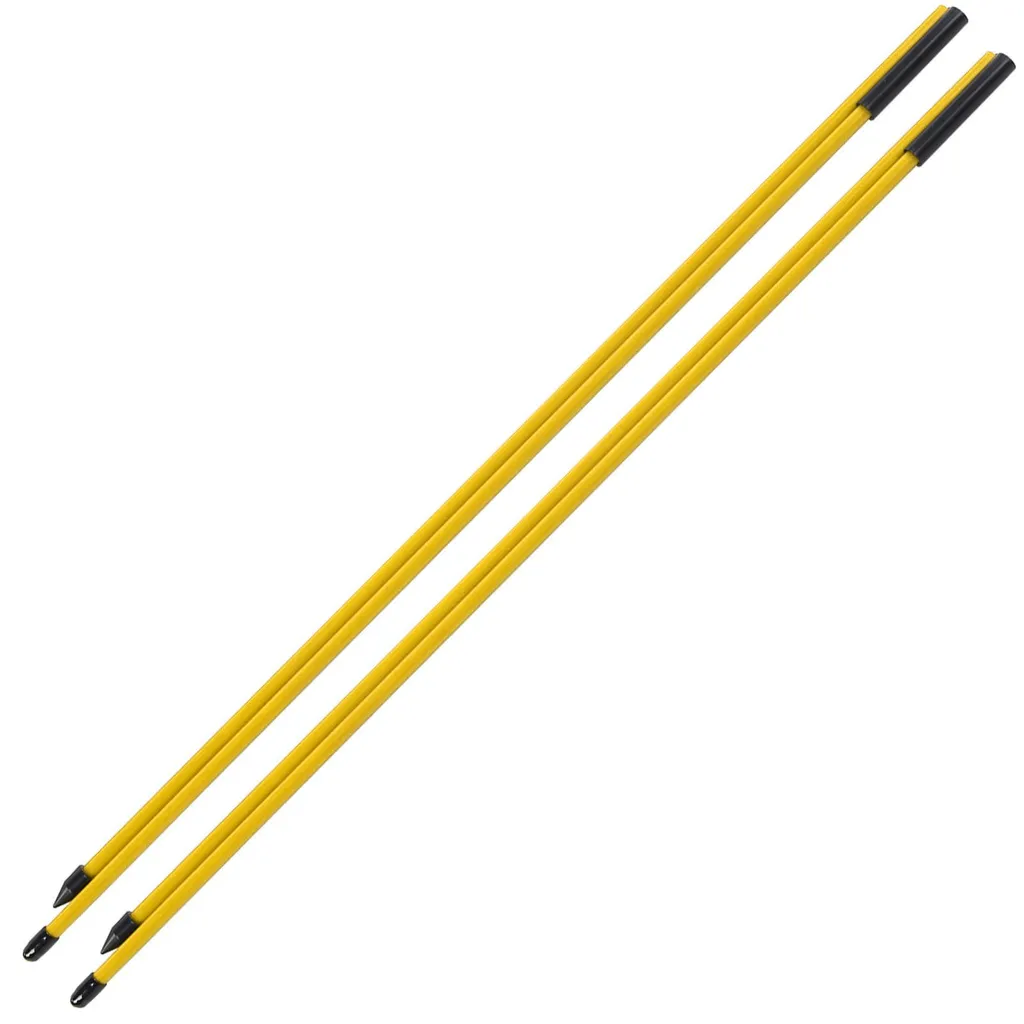 Accessoire d'alignement de golf jaune pour améliorer votre swing et visée