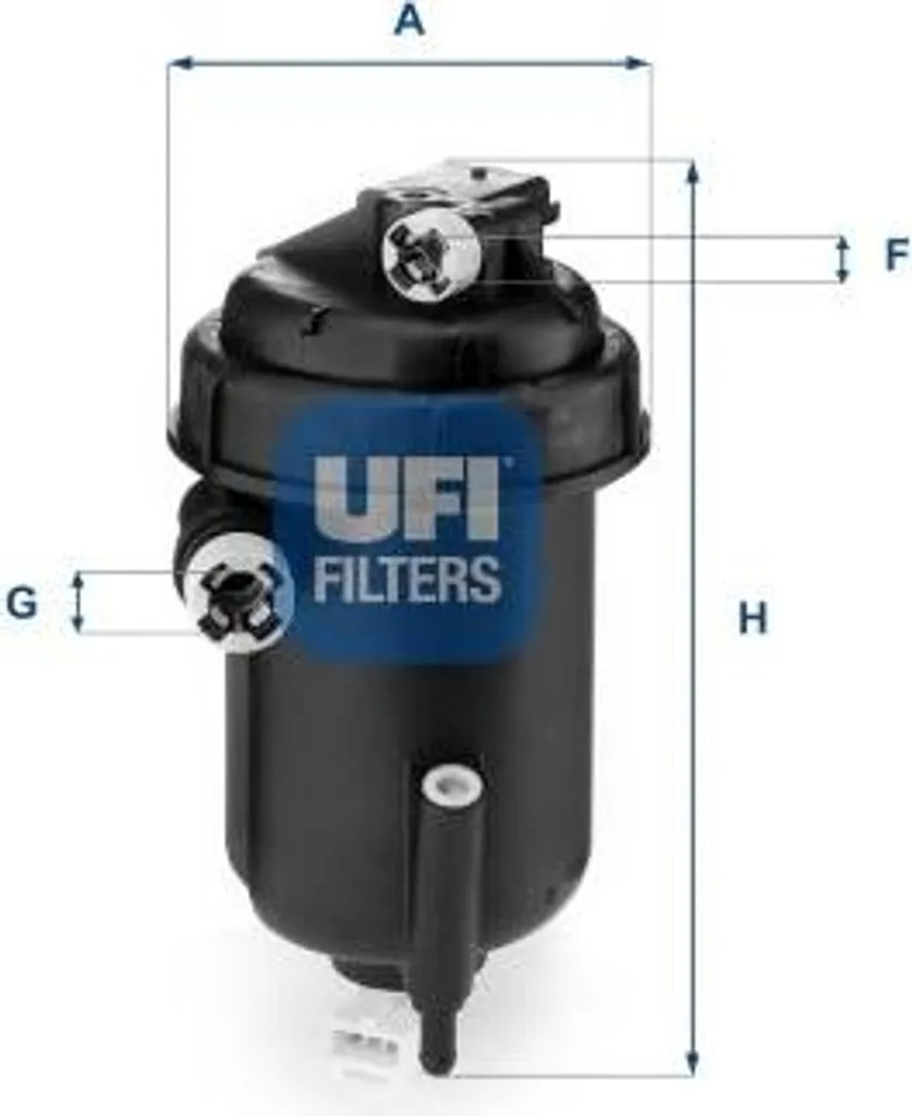 Filtre gazole UFI 55.143.00 : Évitez les pannes d'injection Ducato