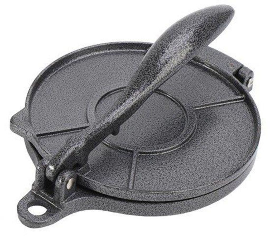 Handmatige Tortillamachine aus Aluminiumlegierung, 20 cm, grau
