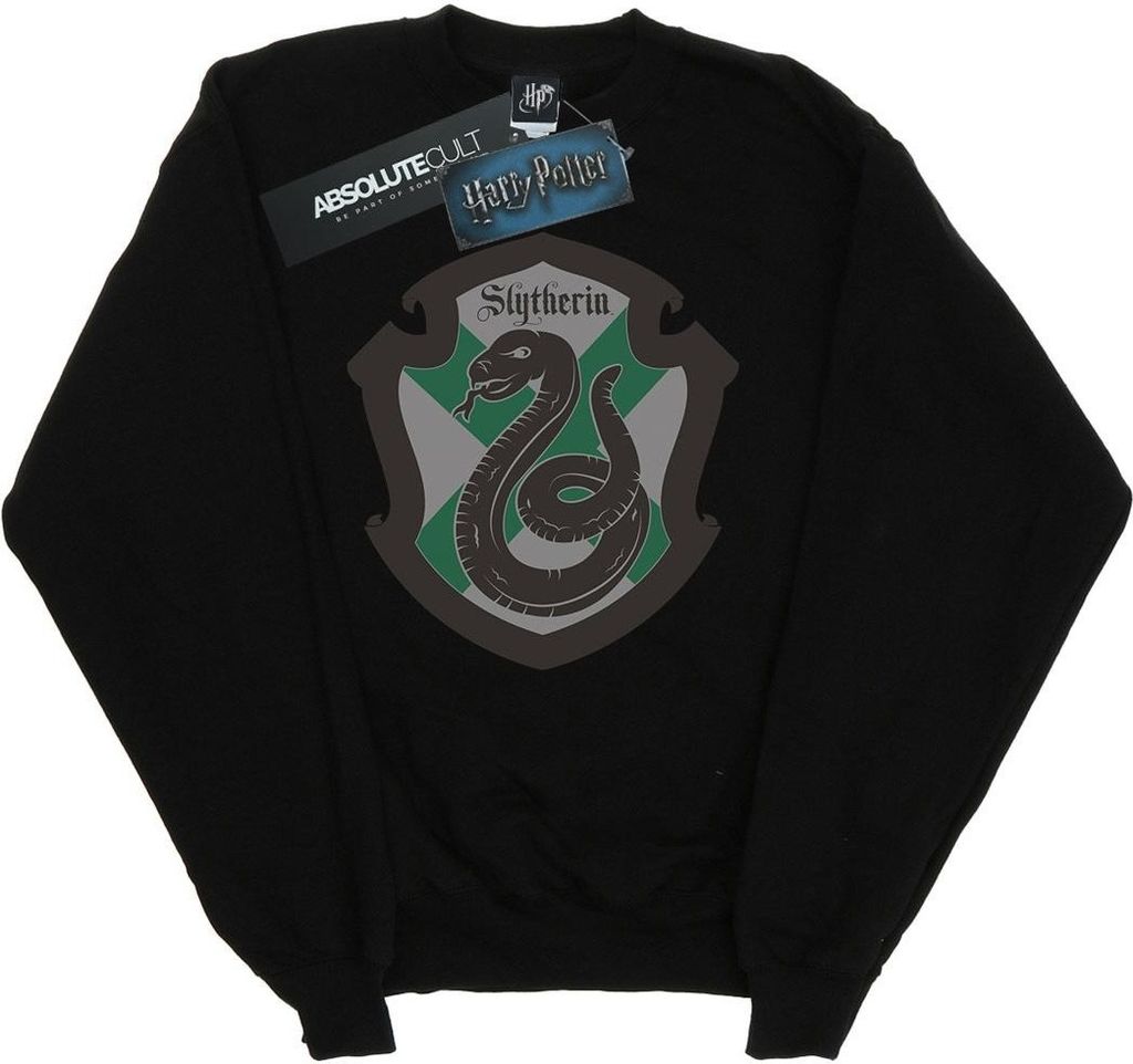 Harry Potter - "Slytherin" Sweatshirt für Herren BI27603 (3XL) (Schwarz)