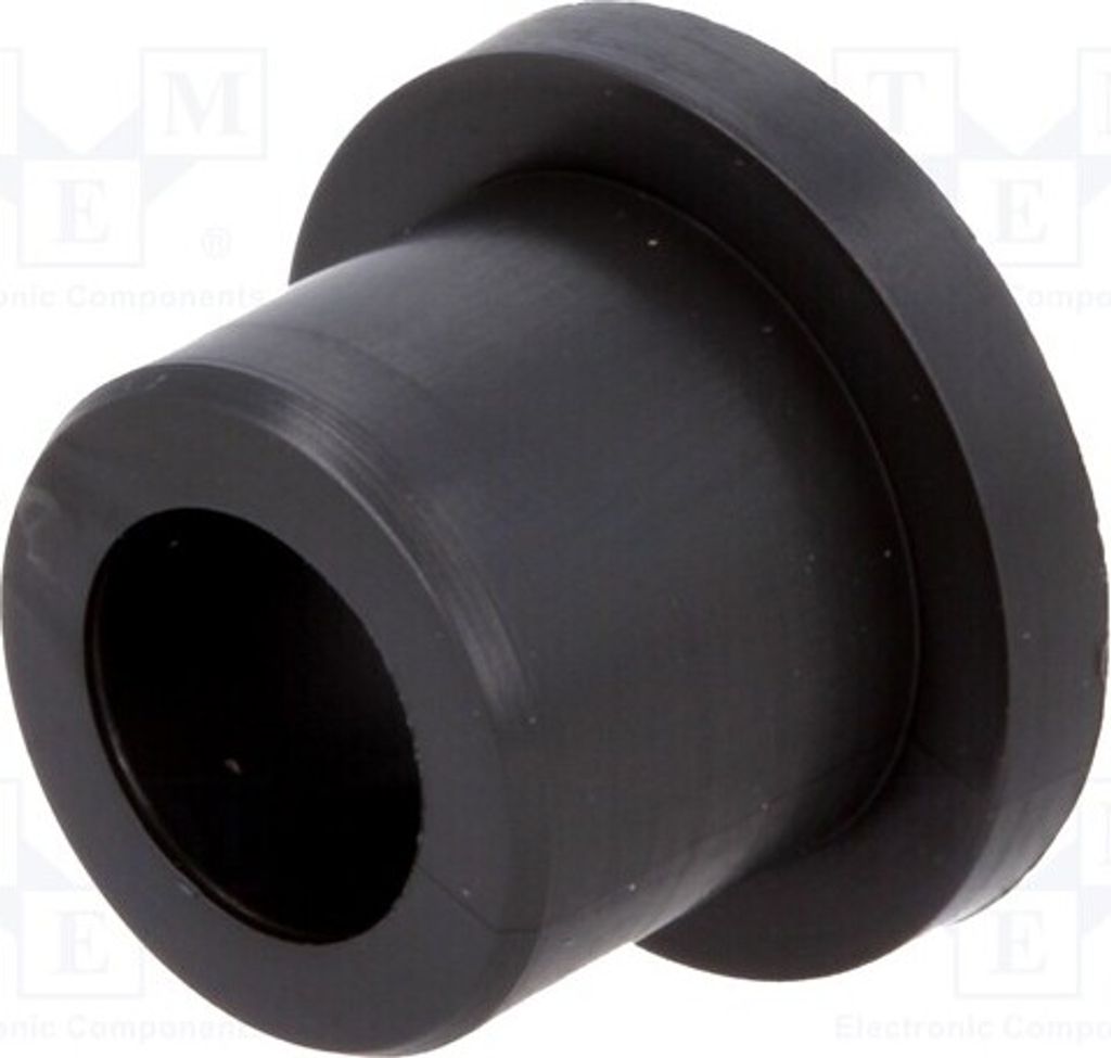 1x Lager: Gleitlager ØInn: 6mm mit Flansch ØAußen: 10mm L: 10mm MFM-0610-10 Gleit