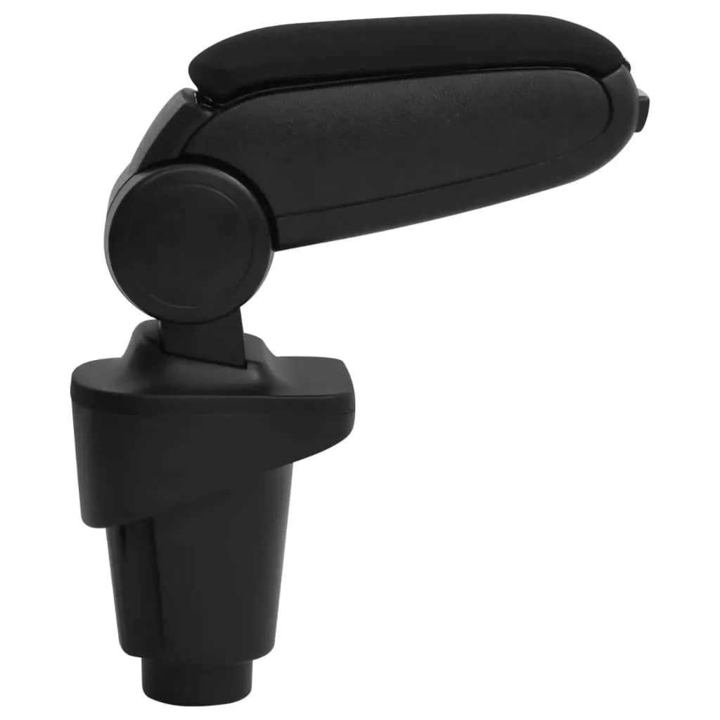 Accoudoir de voiture vidaXL noir en ABS réglable pour console centrale