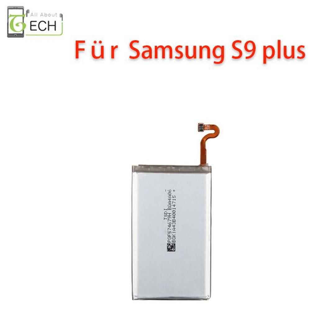 Ersatz Akku für Samsung Galaxy S9 Plus G965F 3500mAh Produktbild 
