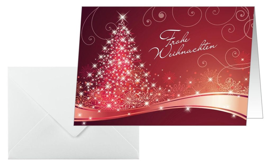 SIGEL DS019 Weihnachts-Karten (inkl. Umschläge), Christmas Produktbild 