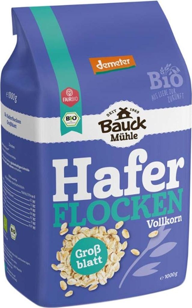 Haferflocken - Großblatt demeter 1kg