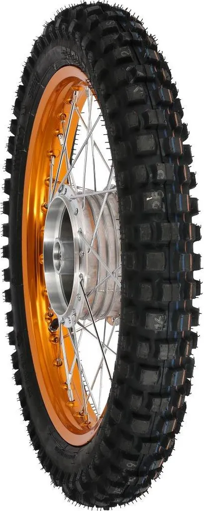 Améliorez votre moto avec cette roue orange 1.5x16 et pneu MFC 9 cross